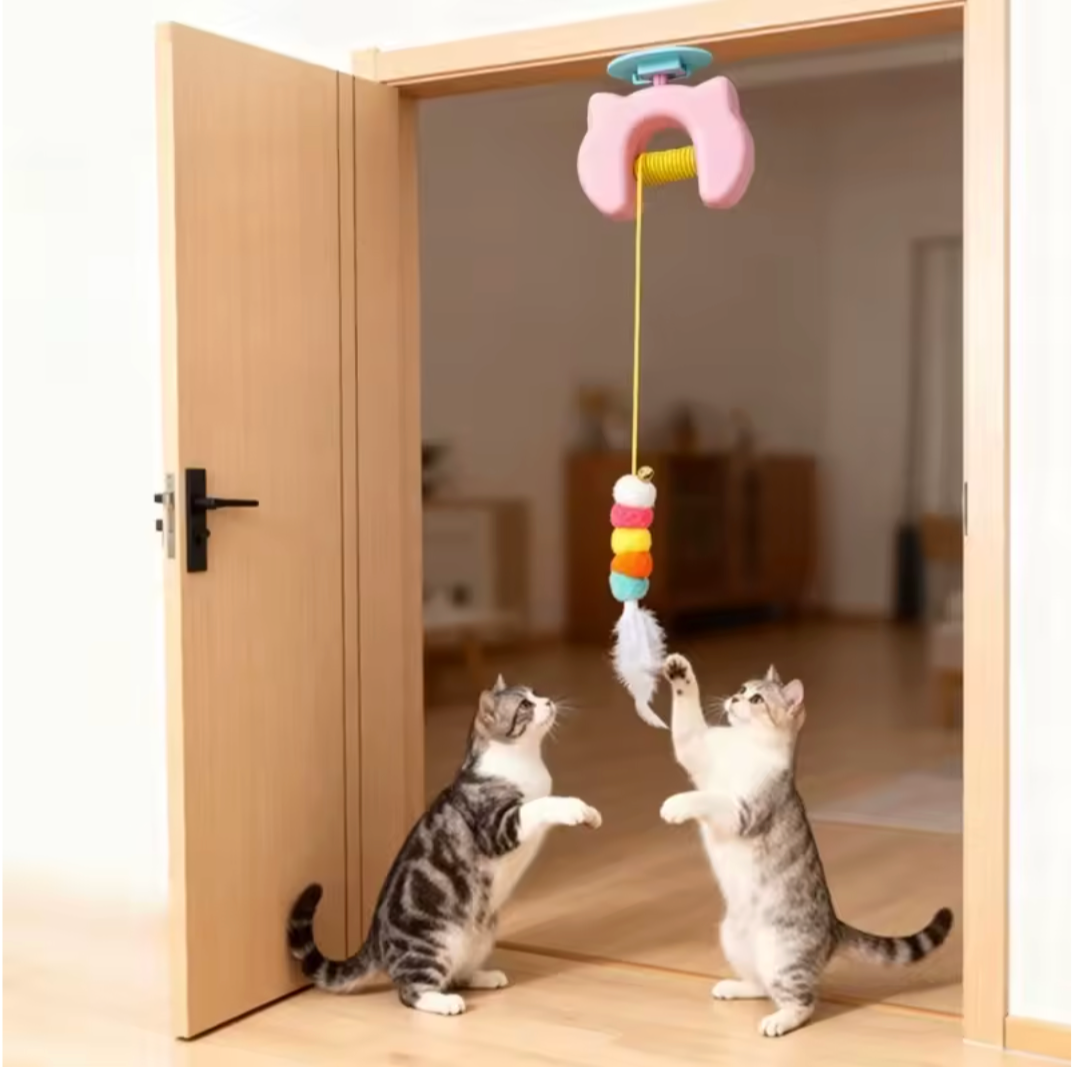 Juguete Interactivo Colgante para Gatos